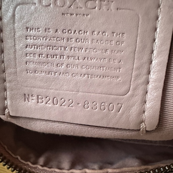 Coach Rowan Satchel in bubblegum Bag crossbody - Picture 9 of 10